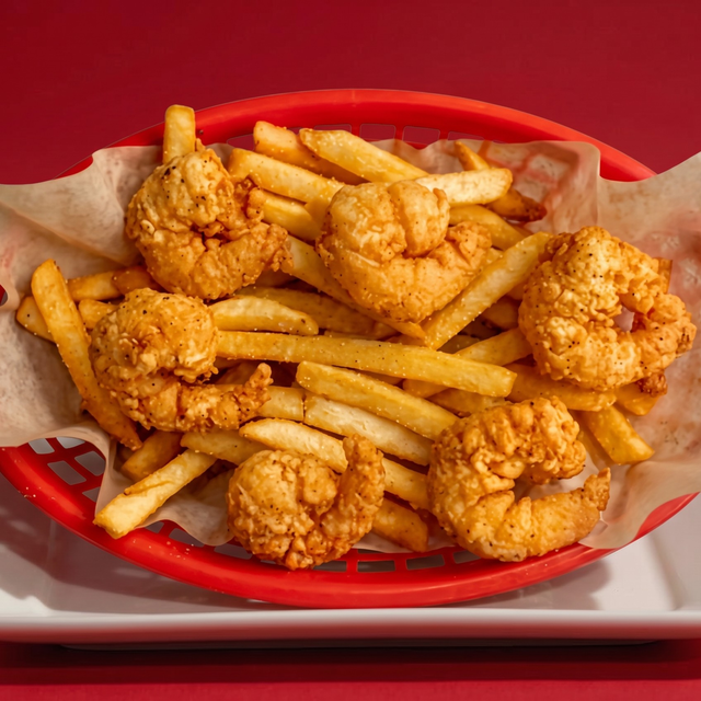 Kids Popcorn Shrimp.