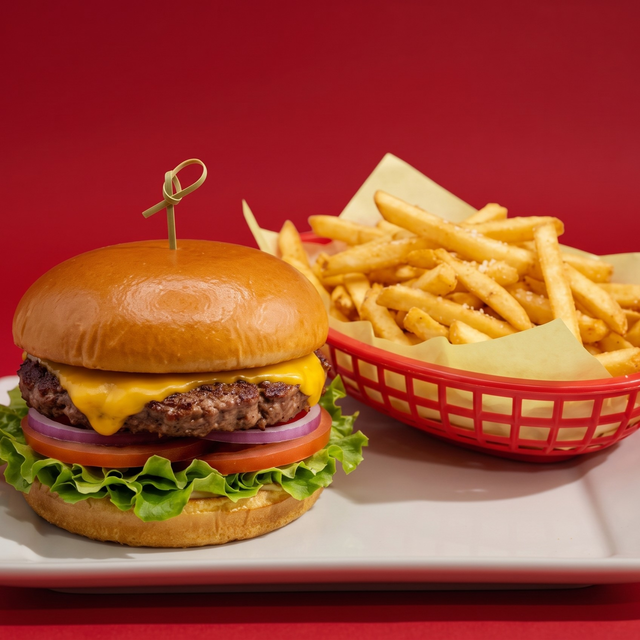Wagyu Cheeseburger.