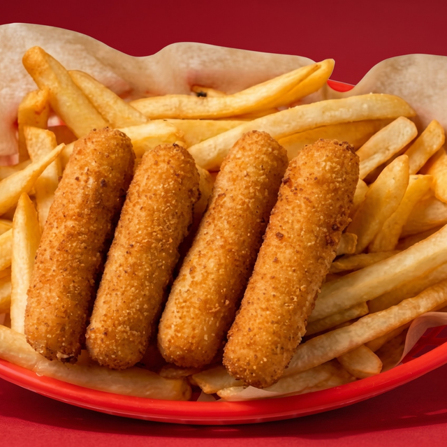 Kids Mozzarella Sticks.