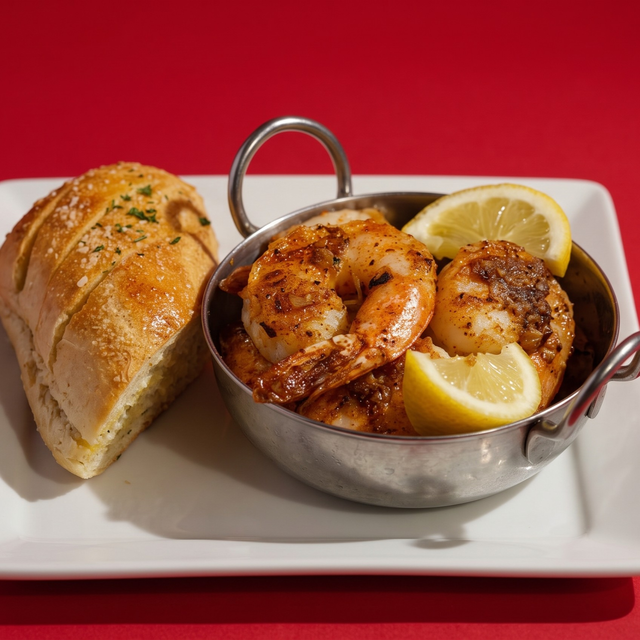 Sizzlin Shrimp Scampi.